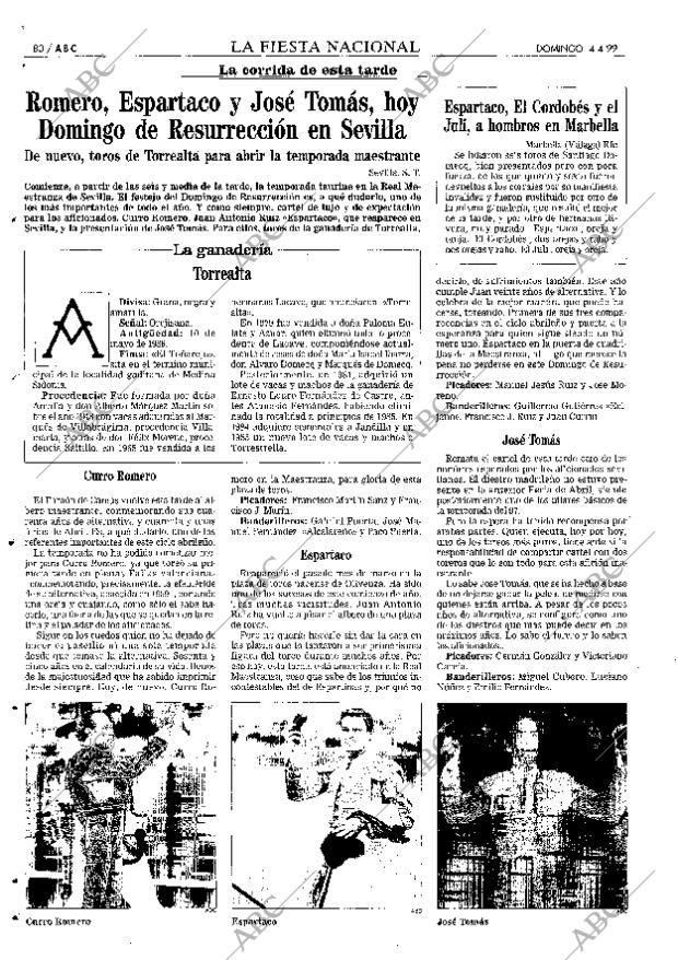ABC SEVILLA 04-04-1999 página 80