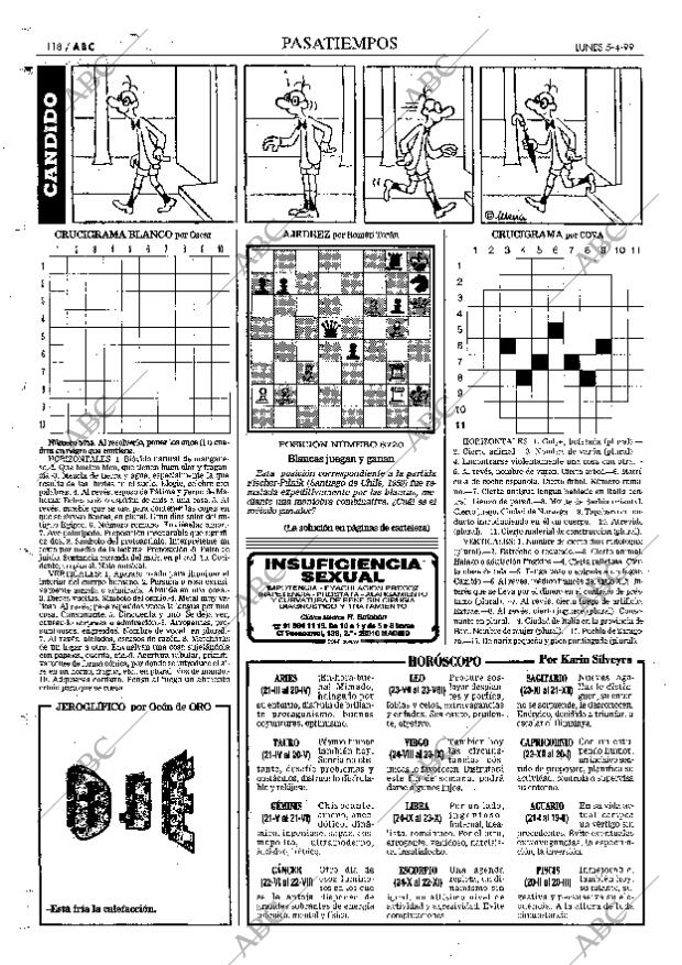 ABC MADRID 05-04-1999 página 118