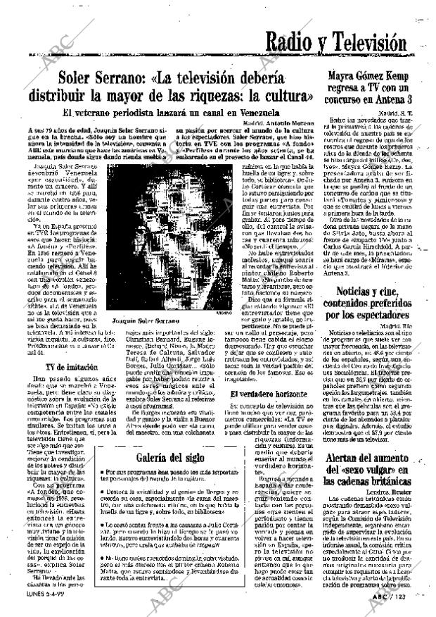 ABC MADRID 05-04-1999 página 123