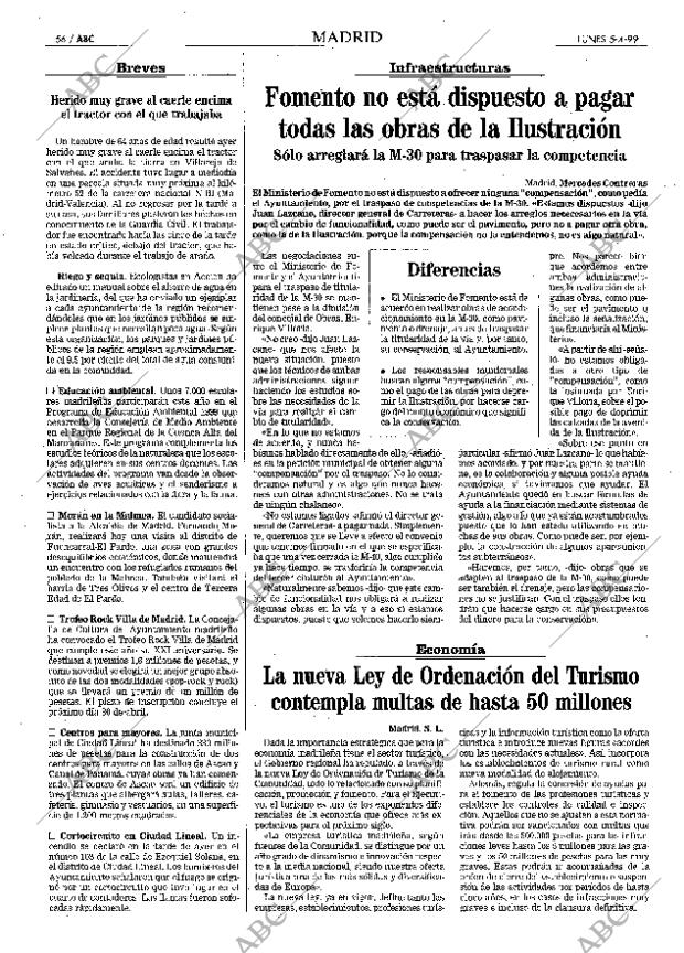 ABC MADRID 05-04-1999 página 56