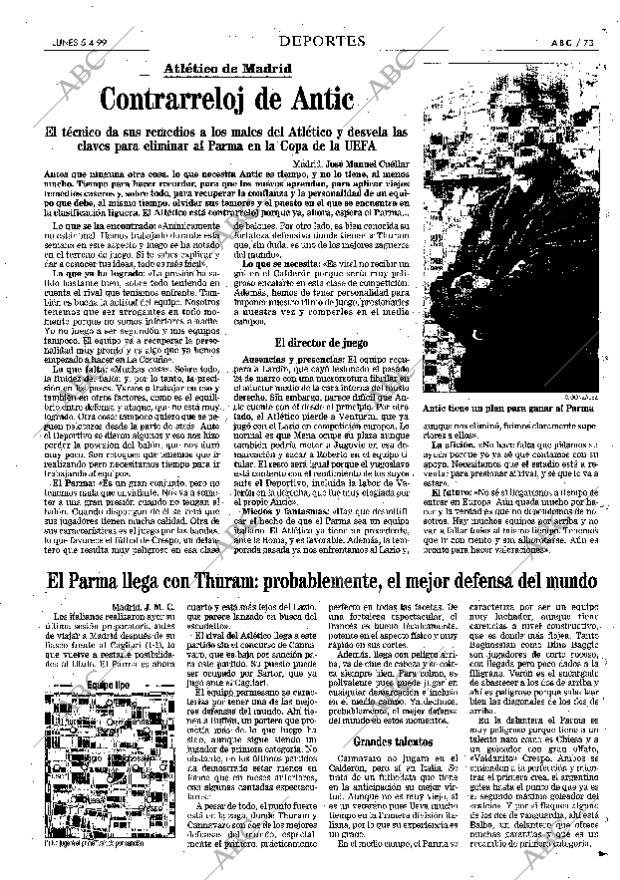 ABC MADRID 05-04-1999 página 73