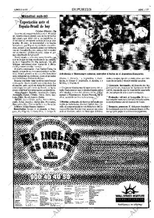 ABC MADRID 05-04-1999 página 77