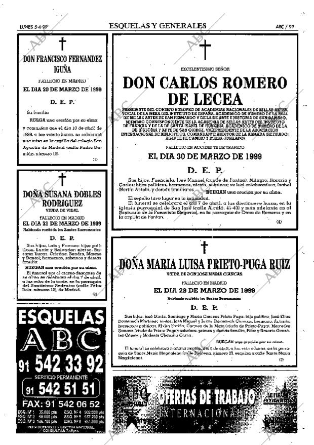 ABC MADRID 05-04-1999 página 99