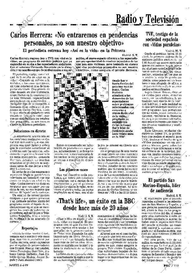 ABC MADRID 06-04-1999 página 115