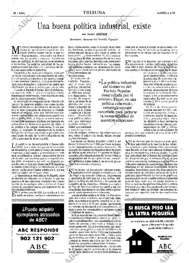 ABC MADRID 06-04-1999 página 38