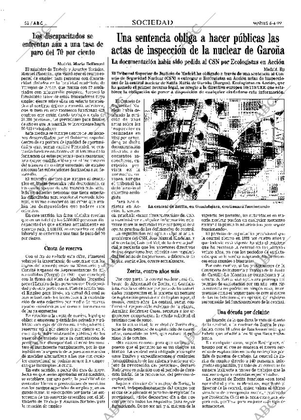 ABC MADRID 06-04-1999 página 52