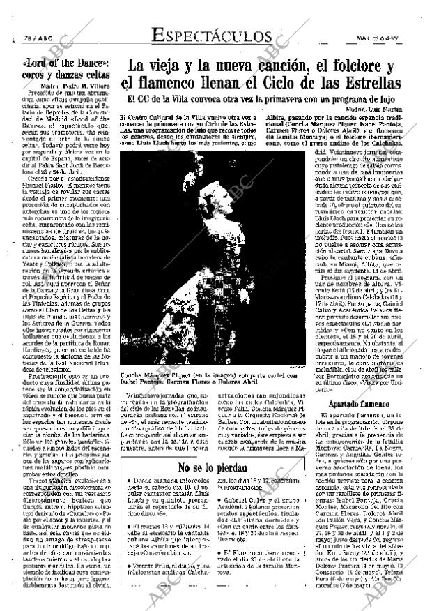 ABC MADRID 06-04-1999 página 78