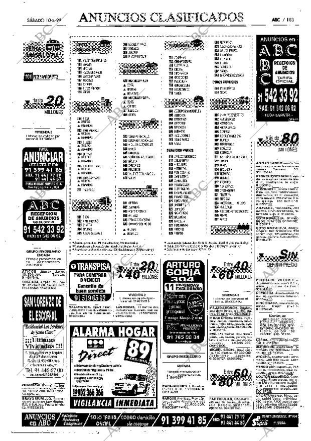 ABC MADRID 10-04-1999 página 103
