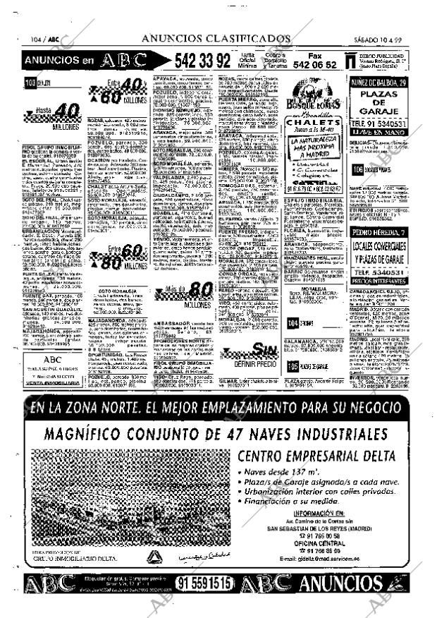 ABC MADRID 10-04-1999 página 104