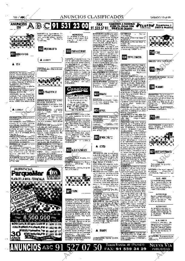 ABC MADRID 10-04-1999 página 106