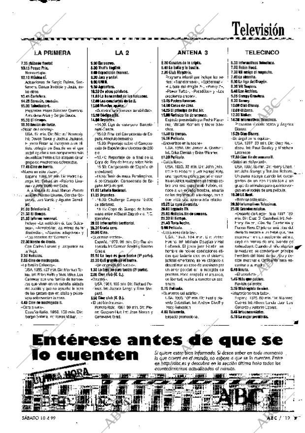 ABC MADRID 10-04-1999 página 119