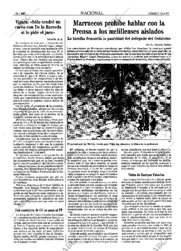 ABC MADRID 10-04-1999 página 26