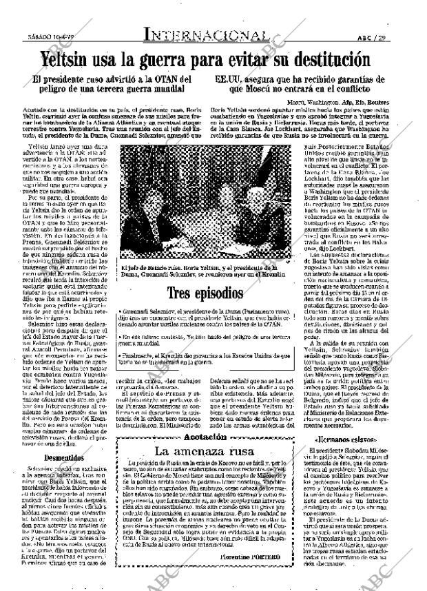 ABC MADRID 10-04-1999 página 29