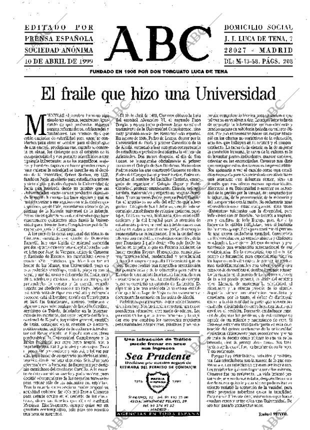 ABC MADRID 10-04-1999 página 3