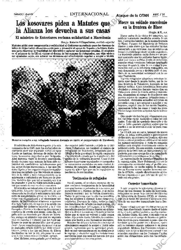 ABC MADRID 10-04-1999 página 31