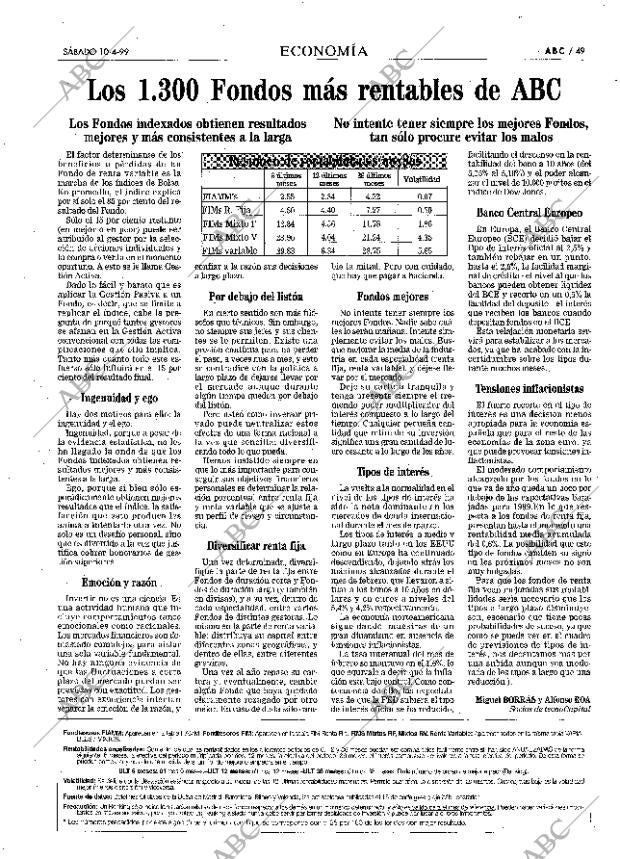 ABC MADRID 10-04-1999 página 49