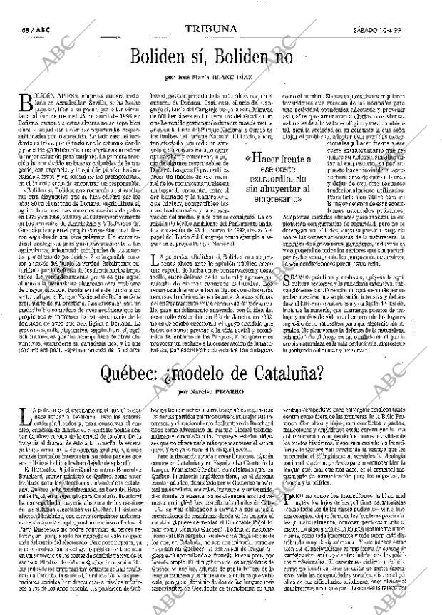 ABC MADRID 10-04-1999 página 58