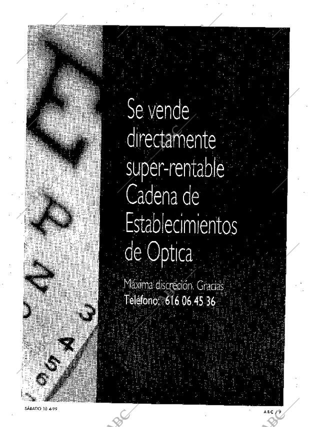ABC MADRID 10-04-1999 página 9