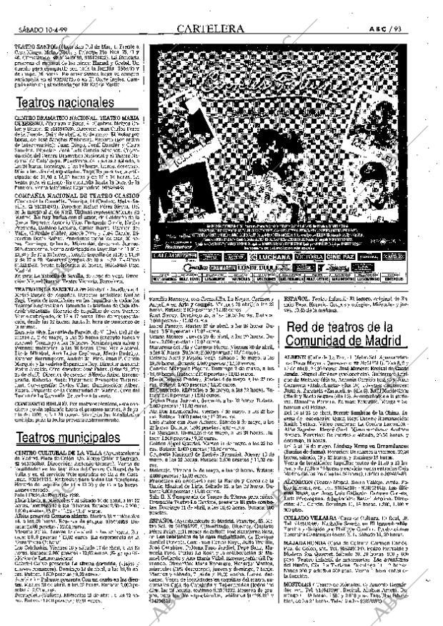 ABC MADRID 10-04-1999 página 93