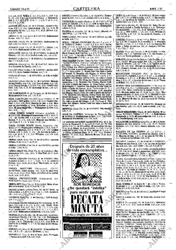 ABC MADRID 10-04-1999 página 97