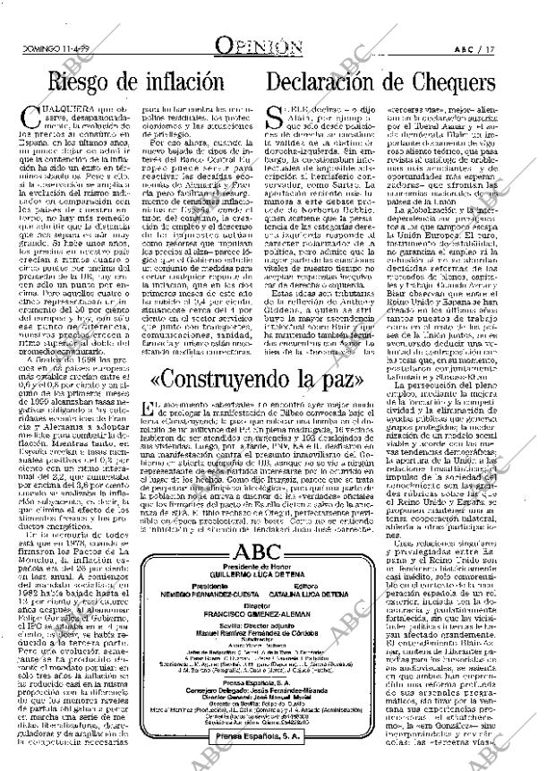 ABC SEVILLA 11-04-1999 página 17