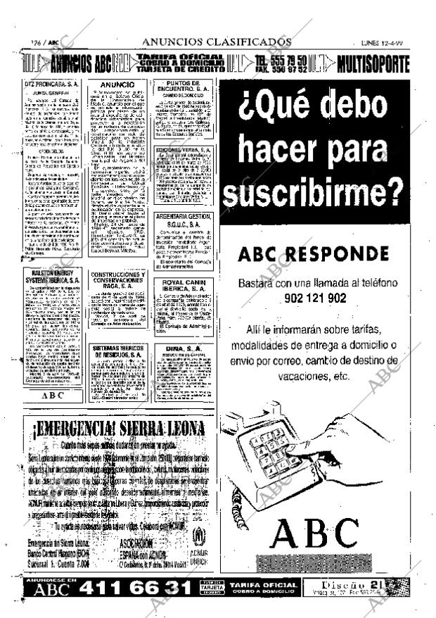 ABC MADRID 12-04-1999 página 126