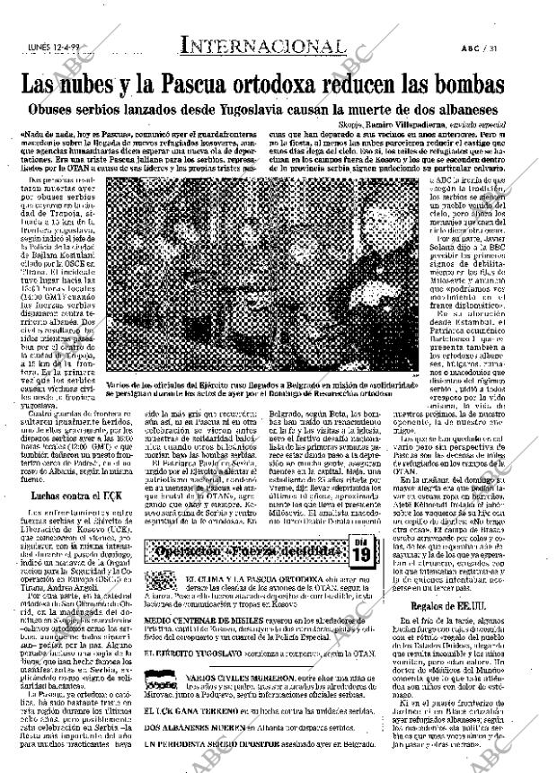 ABC MADRID 12-04-1999 página 31