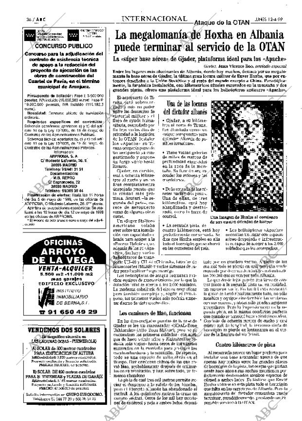 ABC MADRID 12-04-1999 página 36