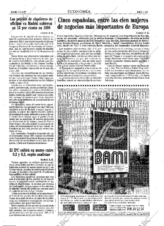 ABC MADRID 12-04-1999 página 45