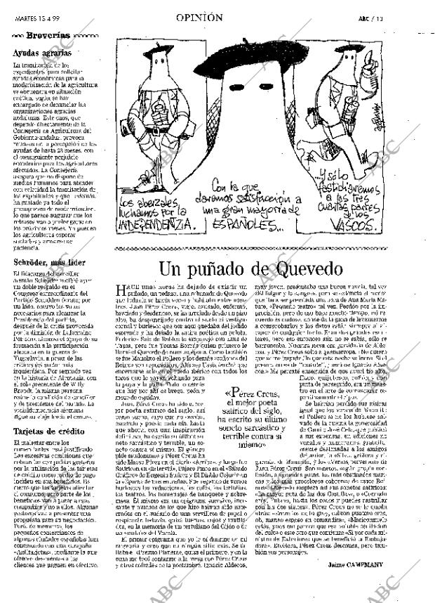 ABC SEVILLA 13-04-1999 página 13