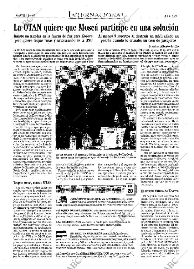 ABC SEVILLA 13-04-1999 página 23