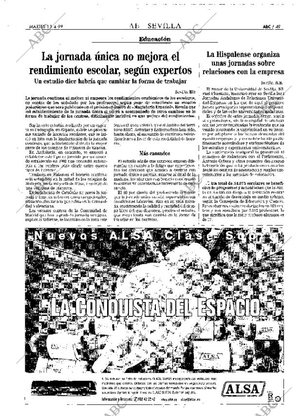 ABC SEVILLA 13-04-1999 página 49