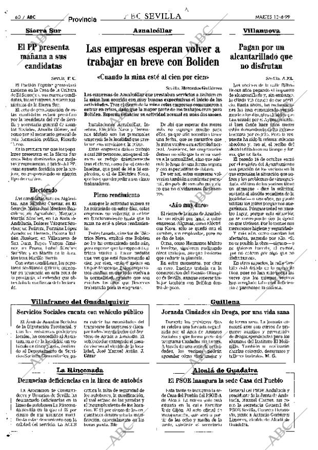 ABC SEVILLA 13-04-1999 página 60