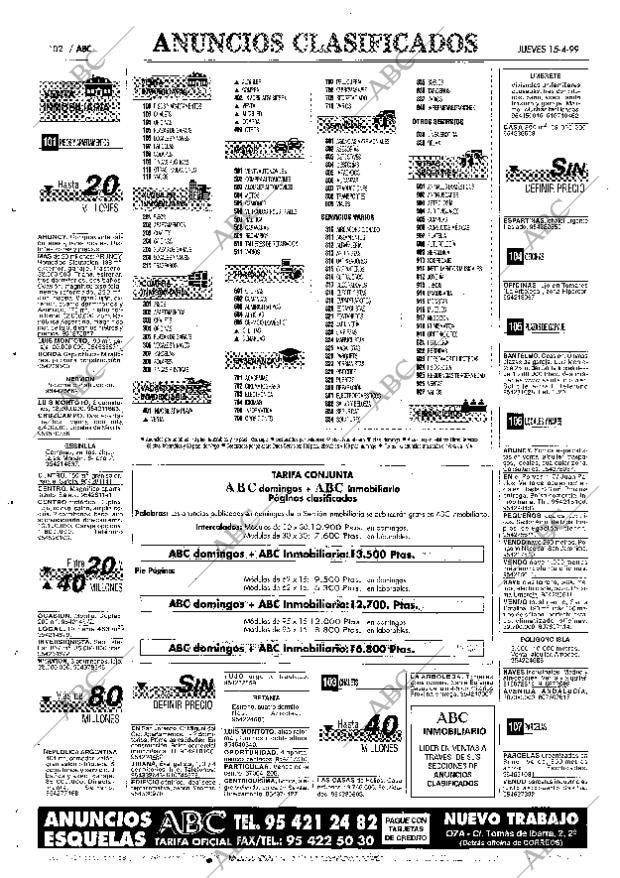 ABC SEVILLA 15-04-1999 página 102