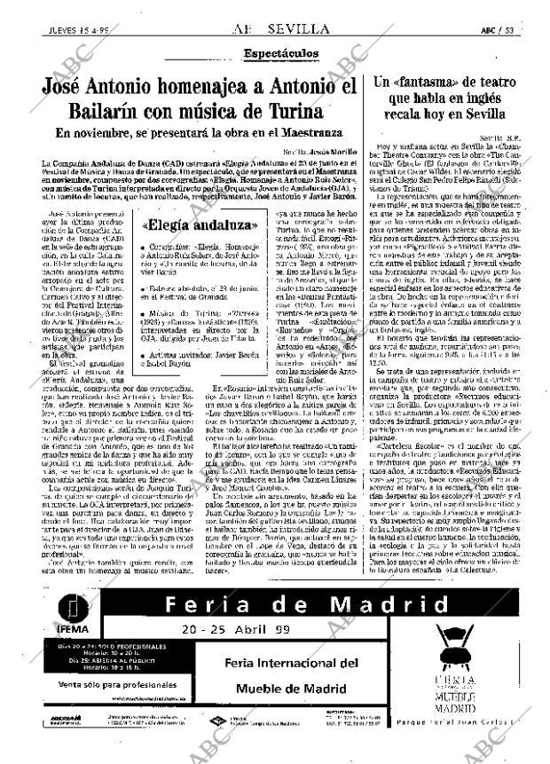 ABC SEVILLA 15-04-1999 página 53