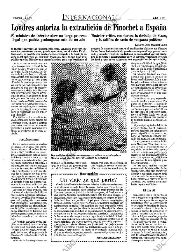 ABC MADRID 16-04-1999 página 29