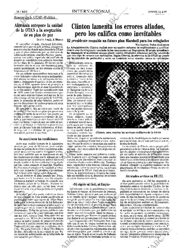 ABC MADRID 16-04-1999 página 36