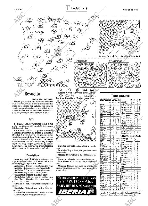 ABC MADRID 16-04-1999 página 54