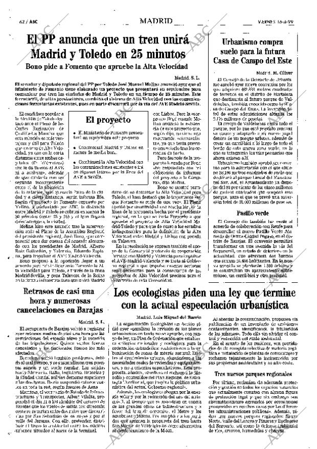 ABC MADRID 16-04-1999 página 62