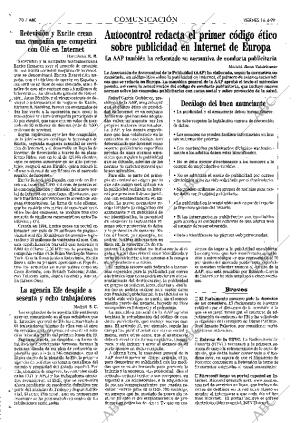 ABC MADRID 16-04-1999 página 70