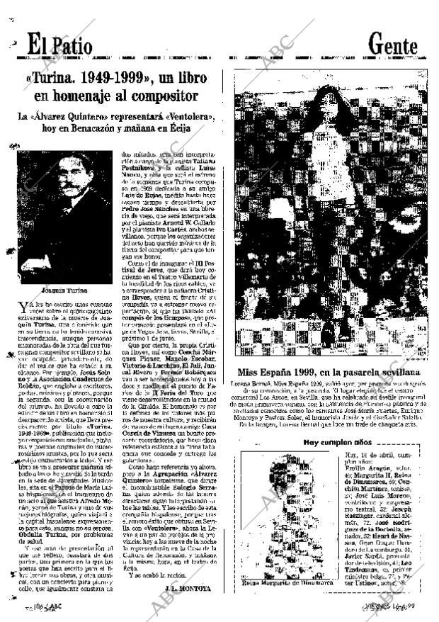 ABC SEVILLA 16-04-1999 página 106