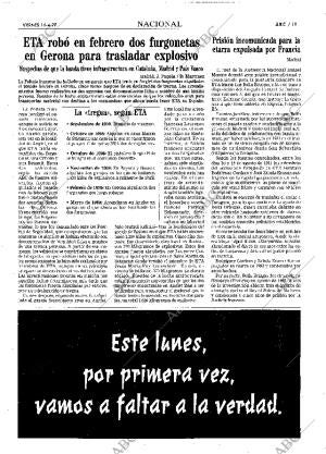 ABC SEVILLA 16-04-1999 página 19