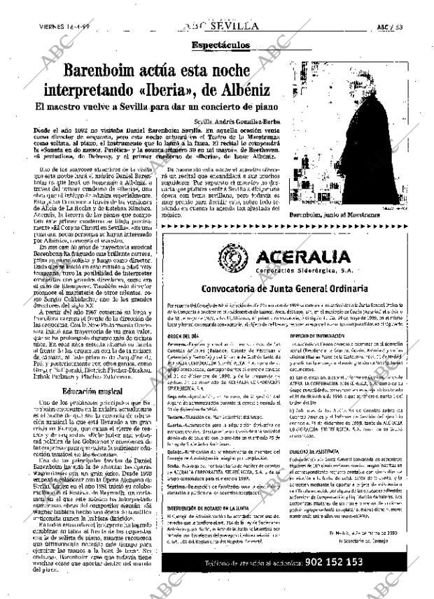 ABC SEVILLA 16-04-1999 página 53
