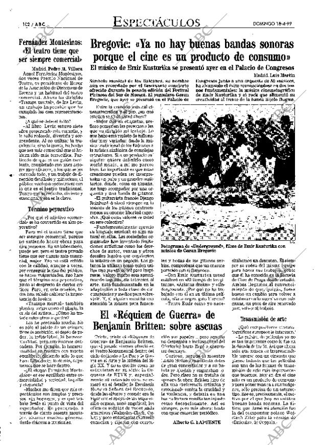 ABC MADRID 18-04-1999 página 102