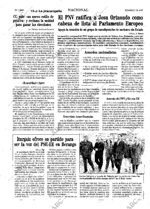 ABC MADRID 18-04-1999 página 24