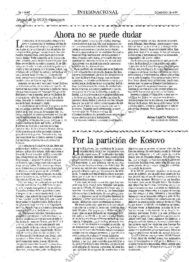 ABC MADRID 18-04-1999 página 38