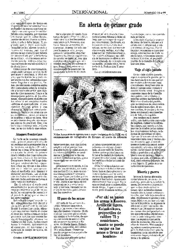 ABC MADRID 18-04-1999 página 44