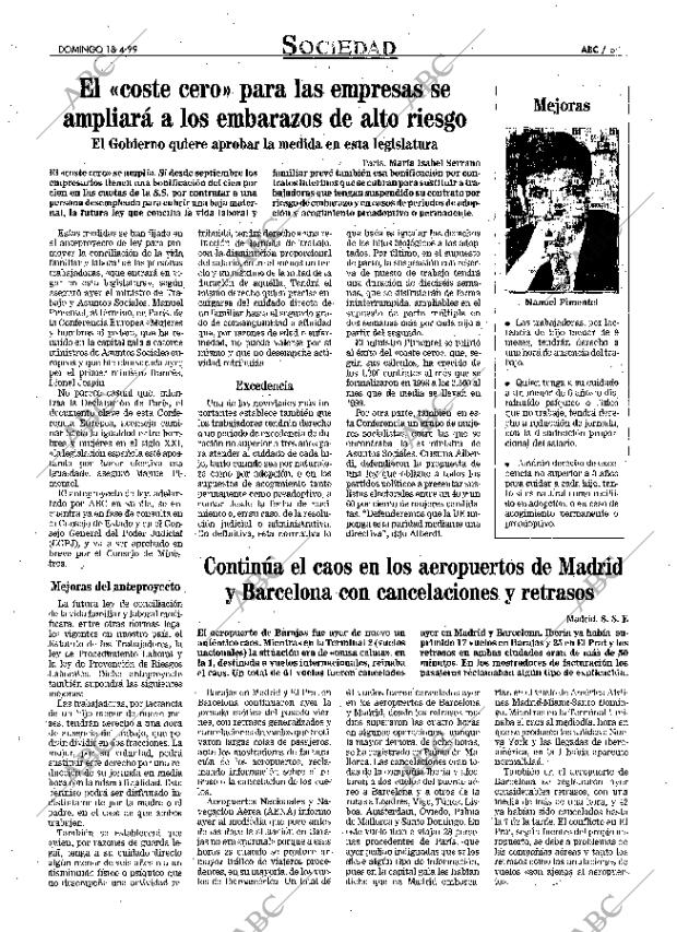 ABC MADRID 18-04-1999 página 69