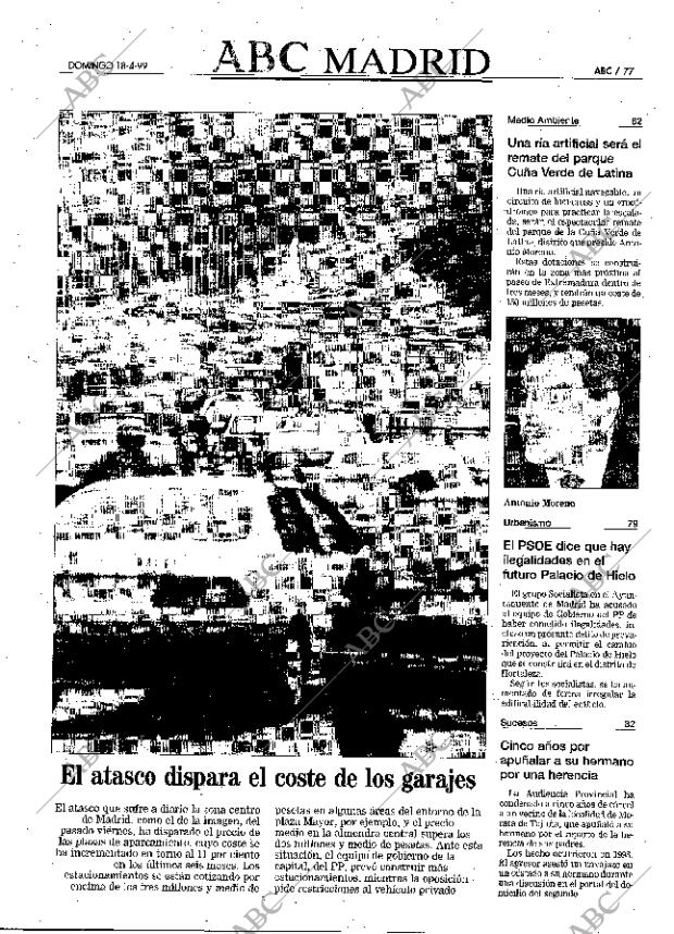 ABC MADRID 18-04-1999 página 77