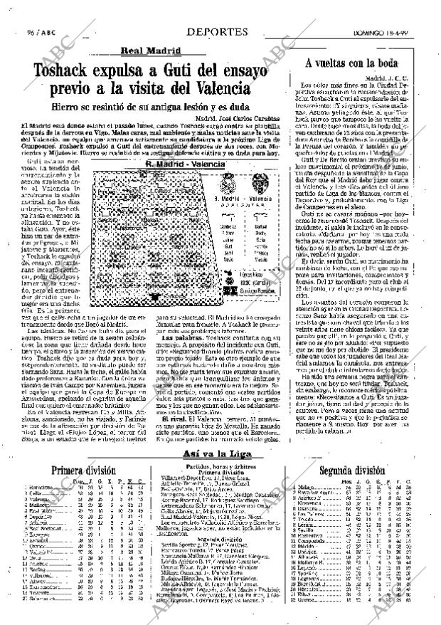 ABC MADRID 18-04-1999 página 96